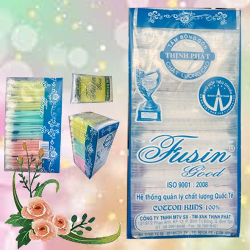 Mã SP B013 - Bịch bông ráy tai Fusin dành cho người lớn thân nhựa