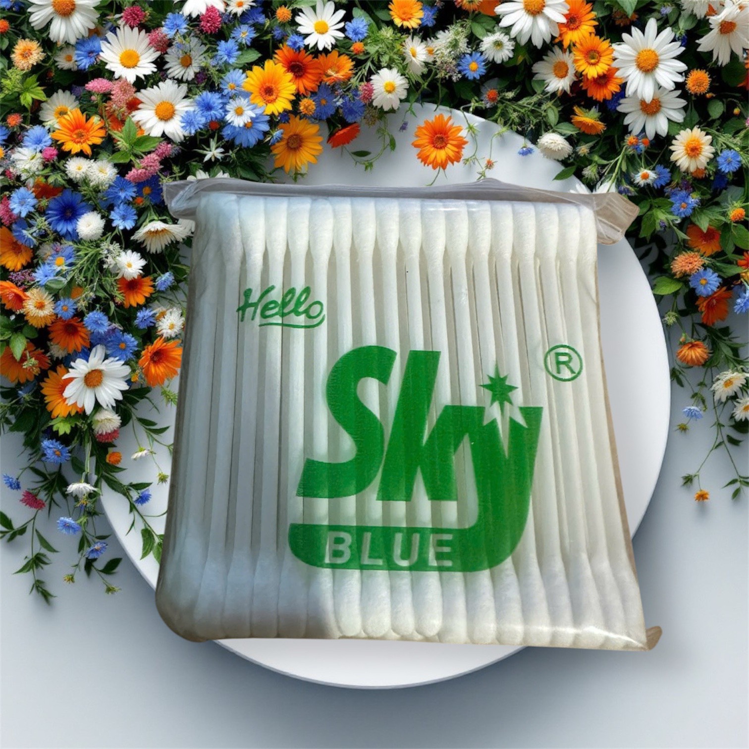 Mã SP: B015 _ Bịch bông ráy tai Sky nhựa